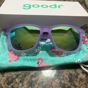 Goodr OG Purple Sunglasses with Polarized Lenses
